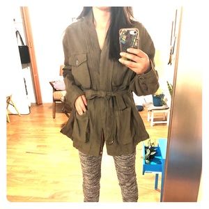 Free people cotton twill jacket